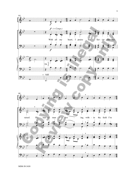 The Potter's Field (Choral Score) image number null