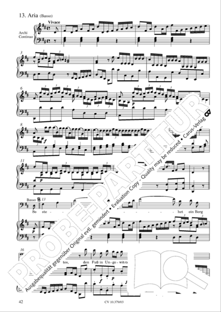 Der Tod Jesu 4-Part scores gallery preview page 43