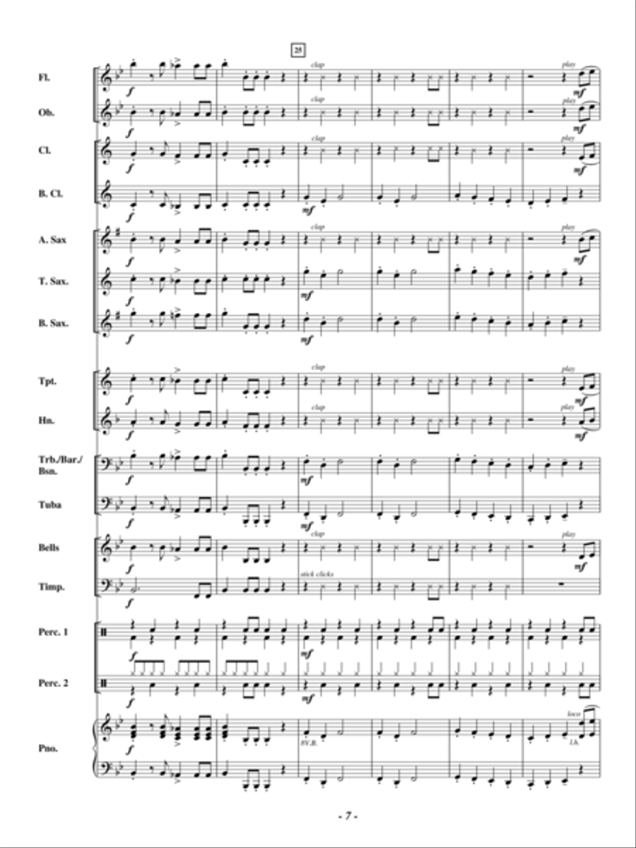 This Old Dude Concert Band scores gallery preview page 6