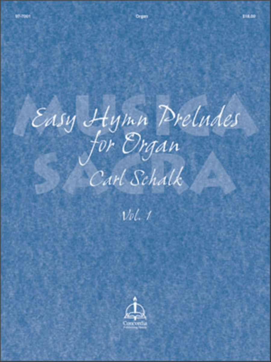 Musica Sacra, Volume 1: Easy Hymn Preludes For Organ