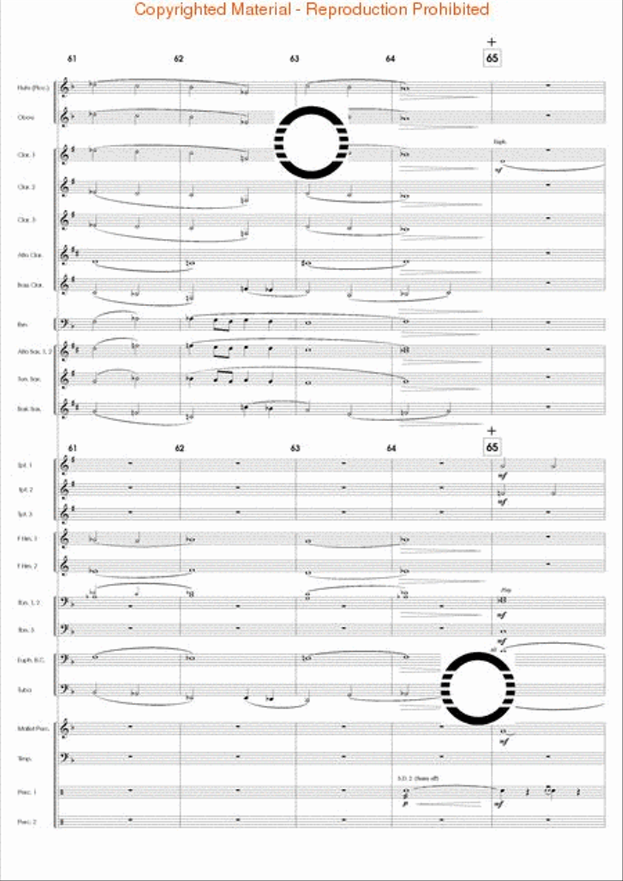 Black Granite III Black Granite III Concert Band scores gallery preview page 14