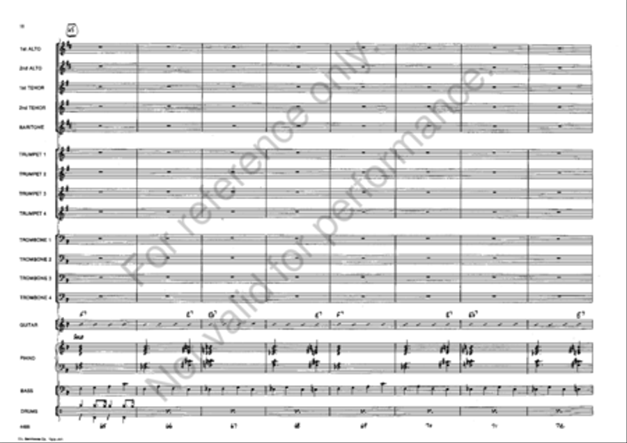 Kristyn & Kandice at the Mall Jazz Ensemble scores gallery preview page 10
