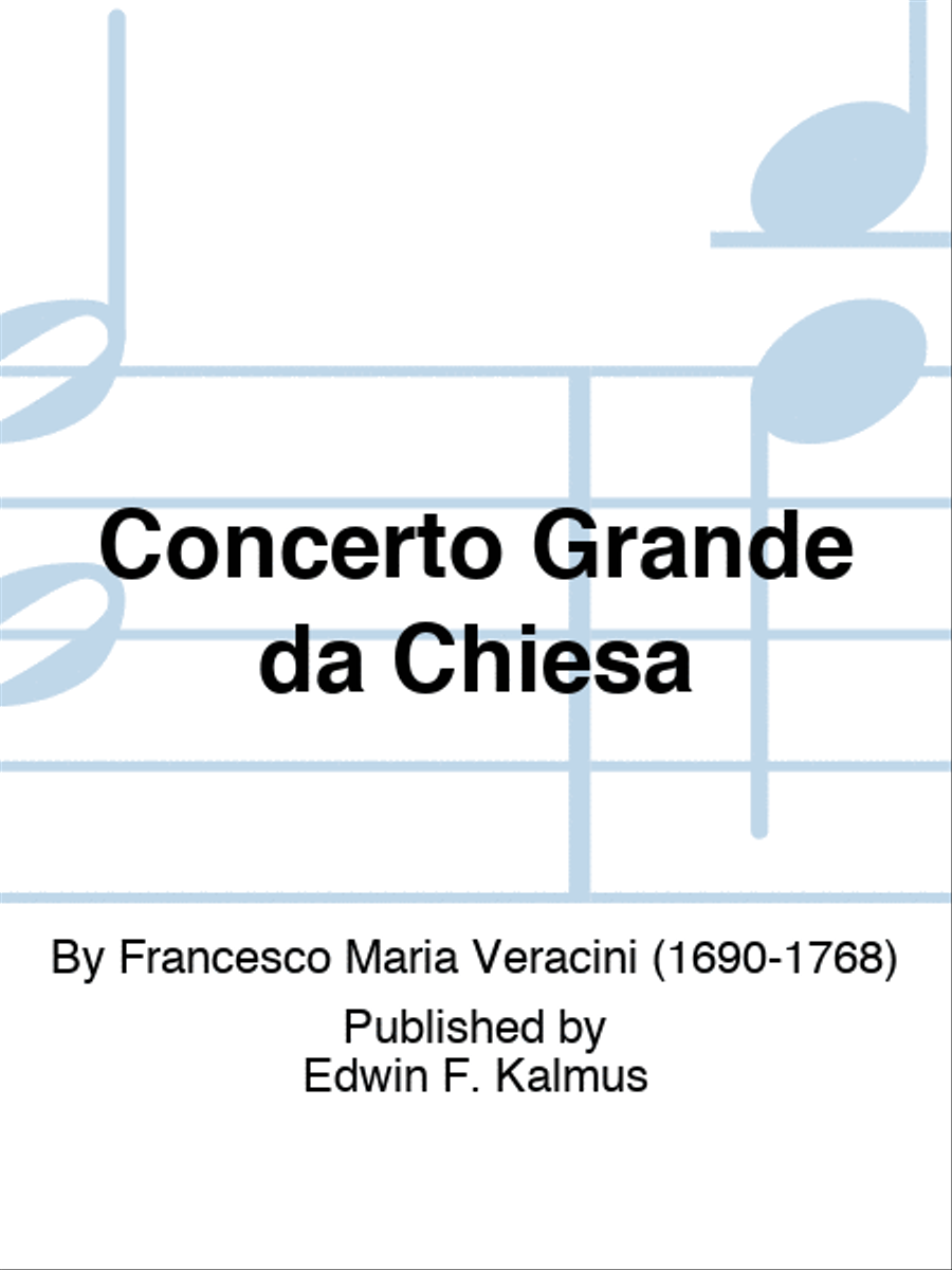 Concerto Grande da Chiesa Orchestra scores gallery preview page 1