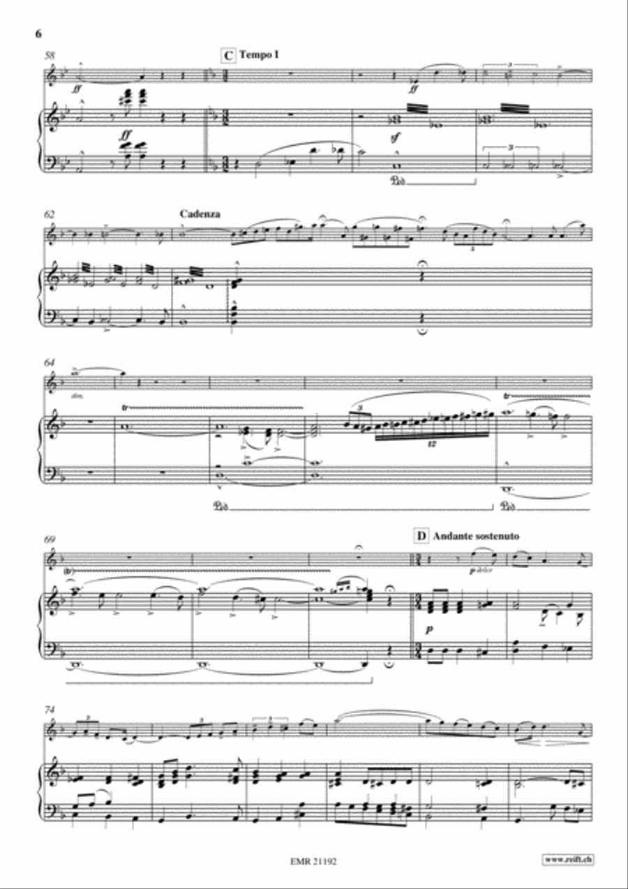 Concerto No. 3 Tenor Recorder scores gallery preview page 6