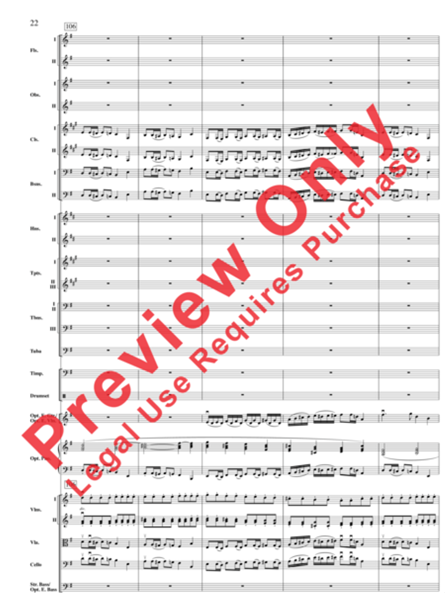 A Mad Russian's Christmas Full Orchestra scores gallery preview page 23