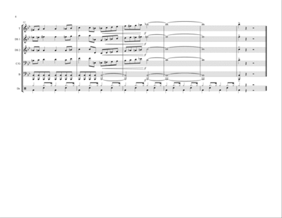 In The Mood Percussion Ensemble scores gallery preview page 4