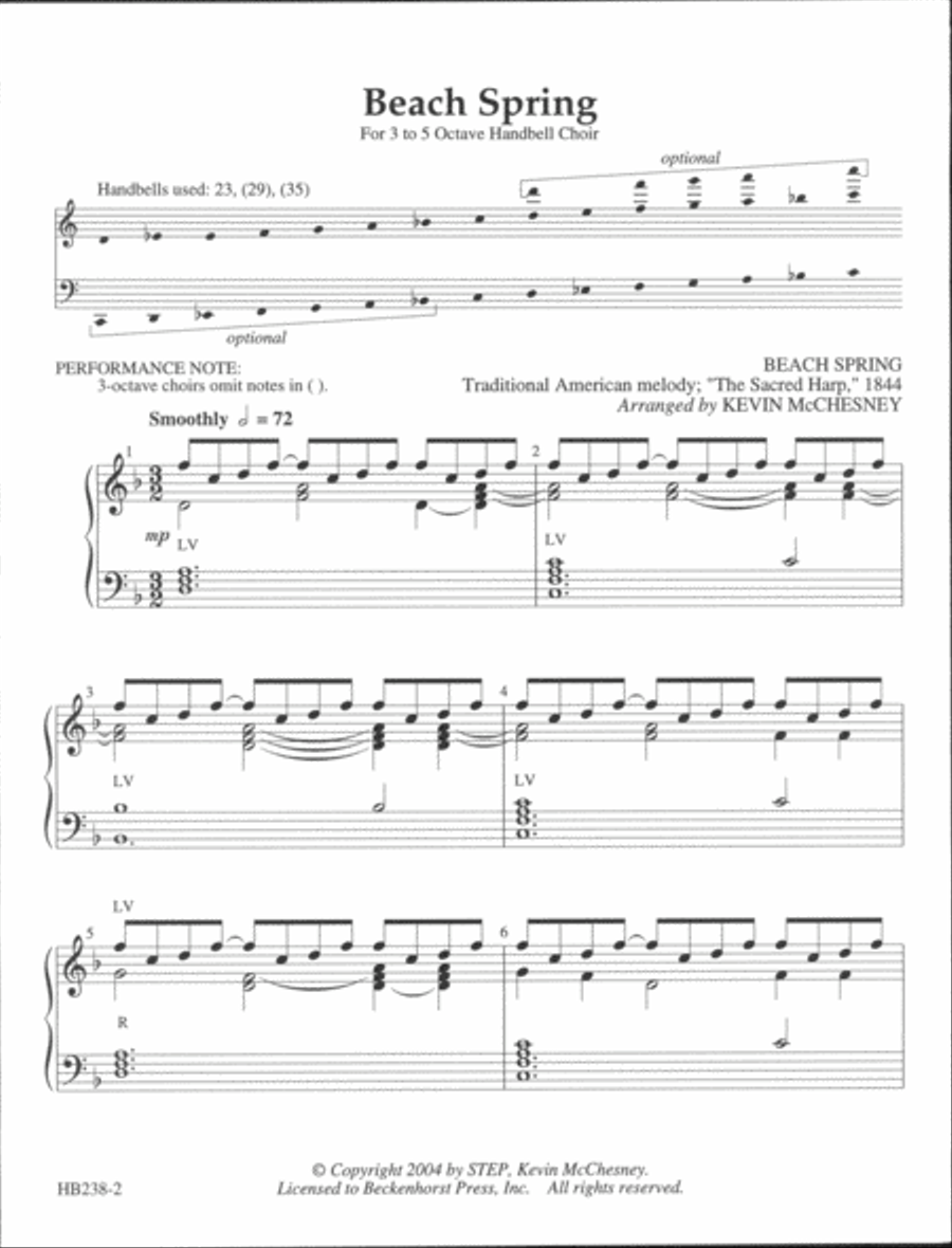 Beach Spring - McChesney 5-Octaves scores gallery preview page 2