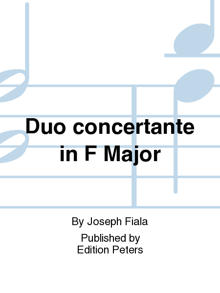 Duo concertante in F Major