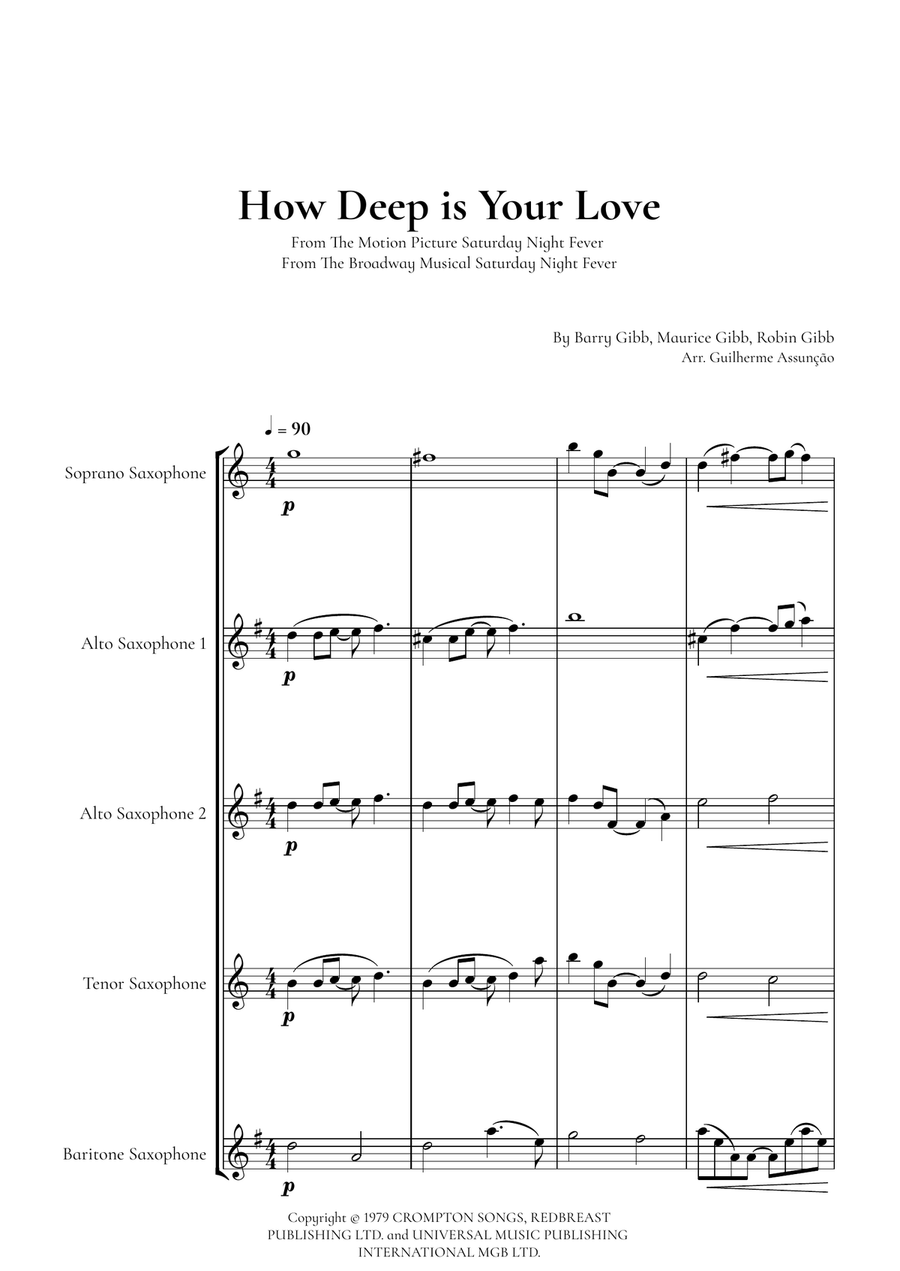 How Deep Is Your Love