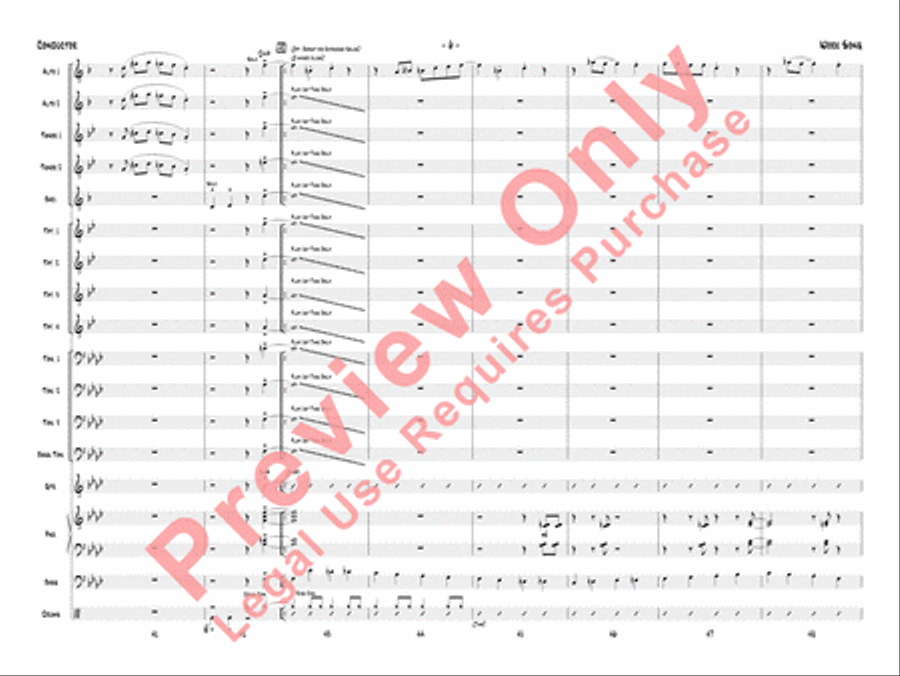 Work Song Jazz Ensemble scores gallery preview page 9