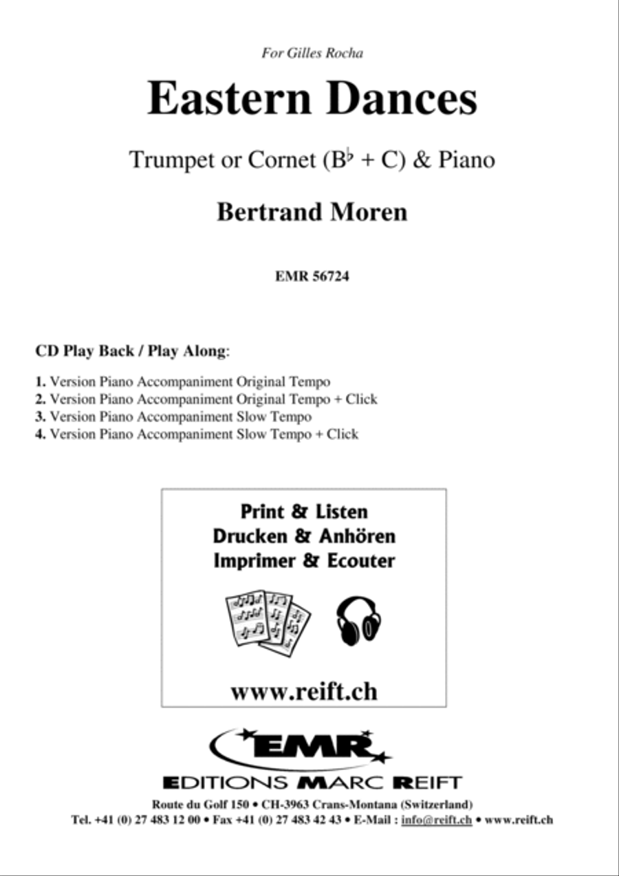 Eastern Dances Cornet scores gallery preview page 2