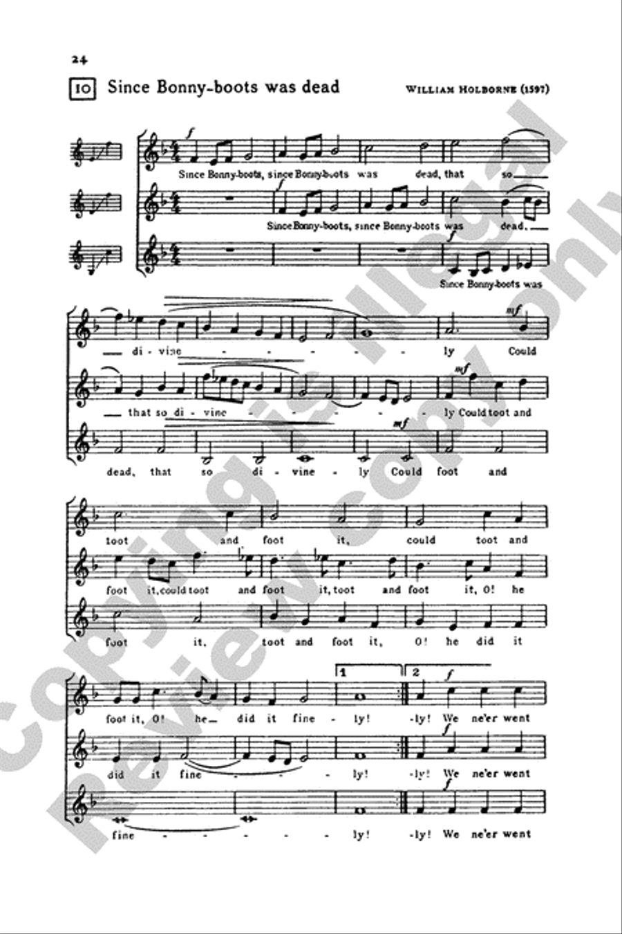 Invitation to Madrigals, Book 3 SSA scores gallery preview page 15