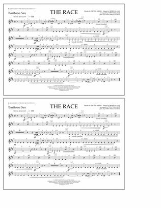Book cover for The Race - Baritone Sax