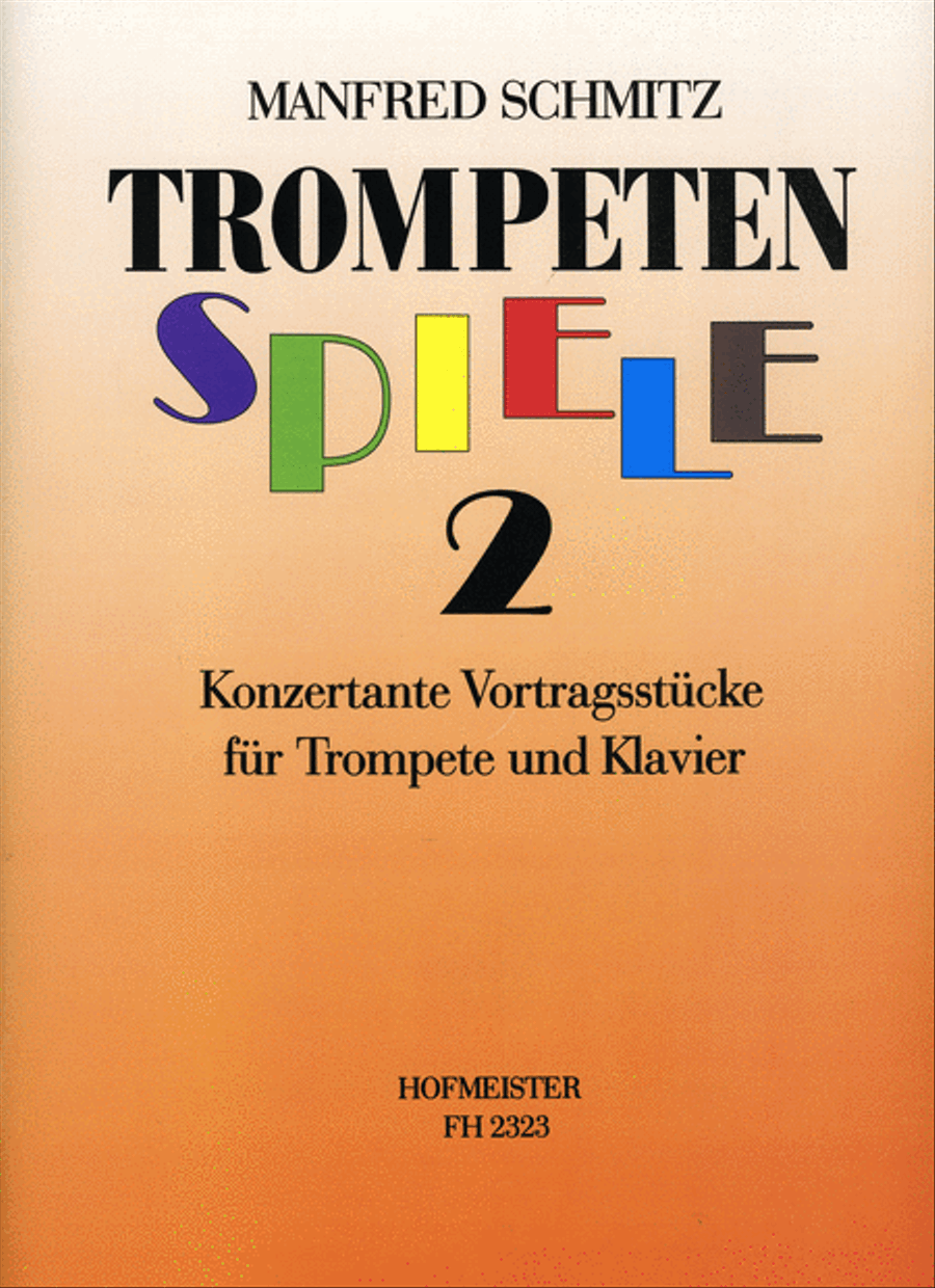 Trompetenspiele, Heft 2 Trumpet Solo scores gallery preview page 1