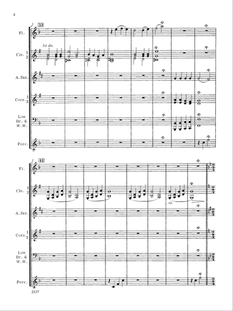 Air and Dance: Score Concert Band scores gallery preview page 4
