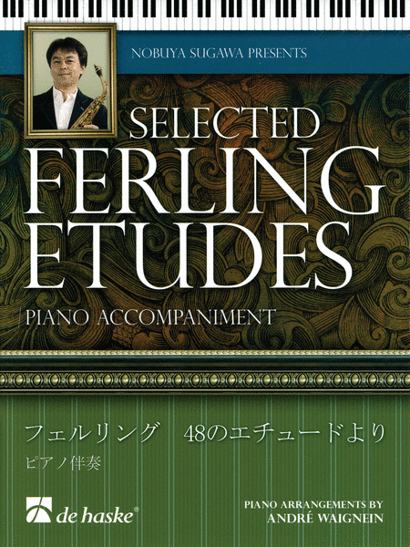 Nobuya Sugawa Presents: Selected Ferling Etudes Piano Accompaniment Bk