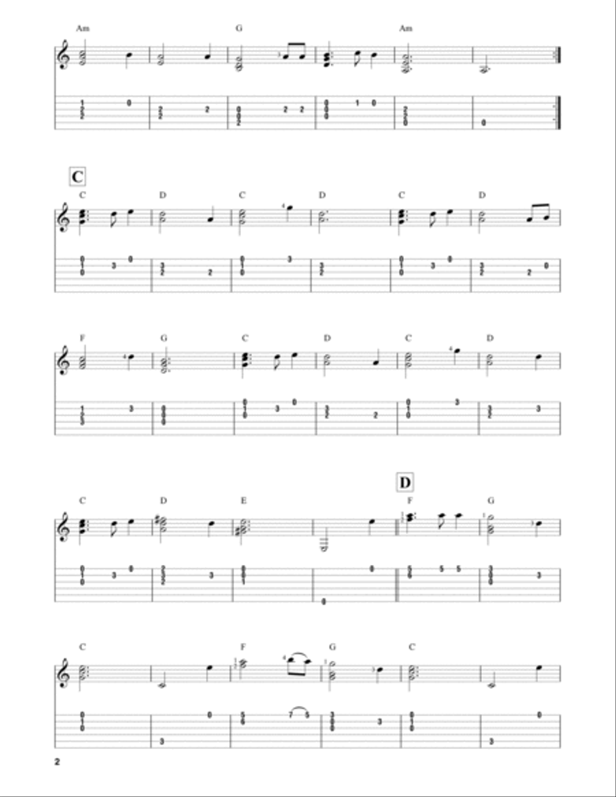 Bratja (Brothers) (from Full Metal Alchemist) Electric Guitar scores gallery preview page 2