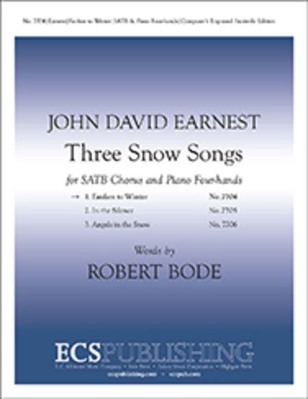 Three Snow Songs: 1. Fanfare to Winter image number null