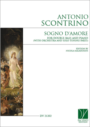 Book cover for Sogno D'Amore, for Double-Bass and Piano