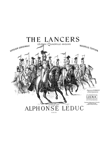 Leduc Lancers Les Lanciers Piano Book