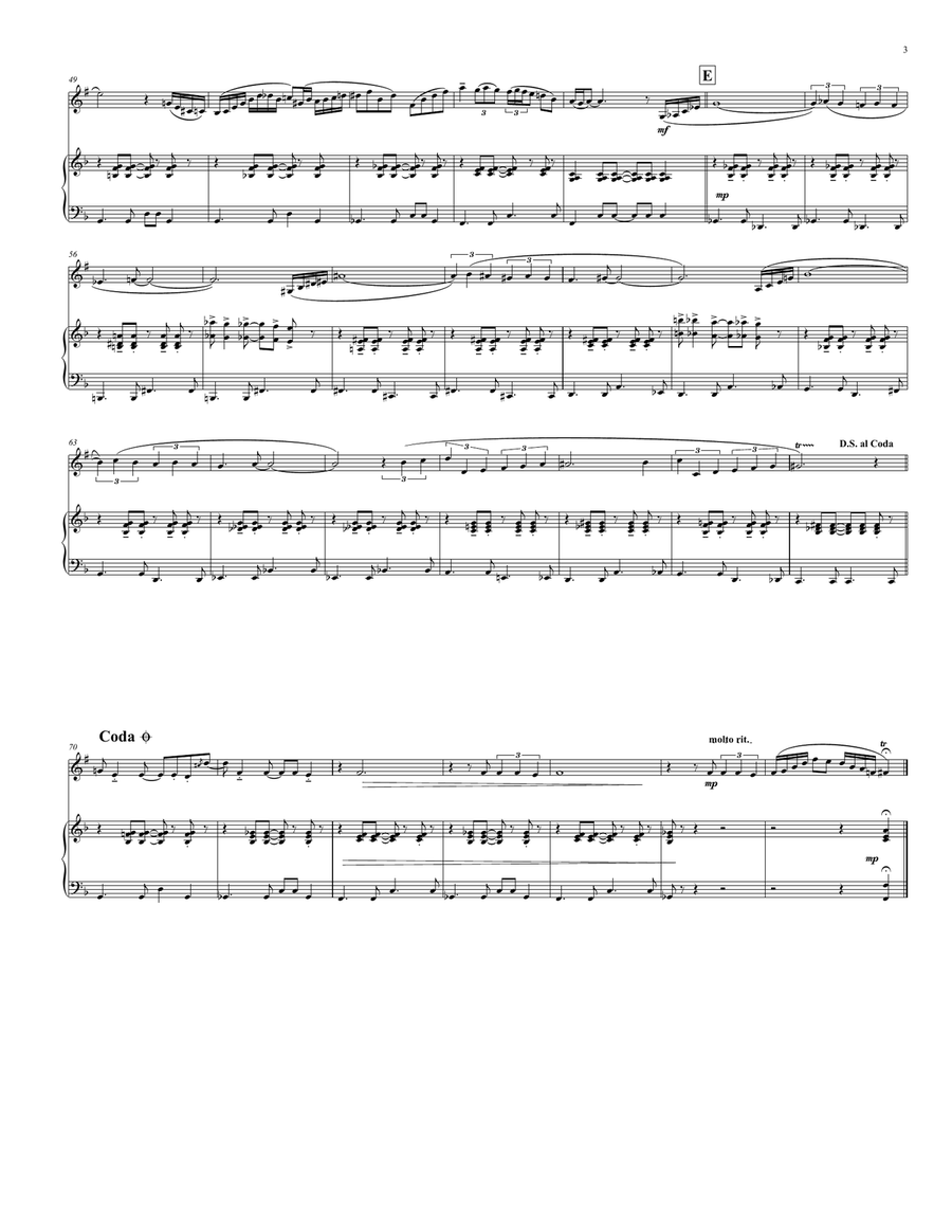 The Girl From Ipanema (garôta De Ipanema) Large Ensemble scores gallery preview page 3