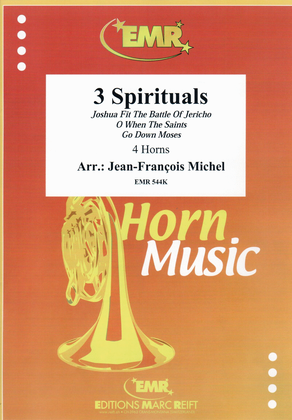 Book cover for 3 Spirituals
