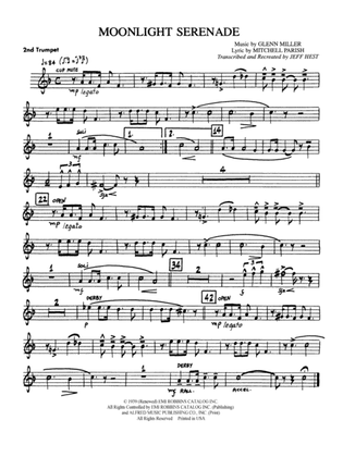 Book cover for Moonlight Serenade: 2nd B-flat Trumpet