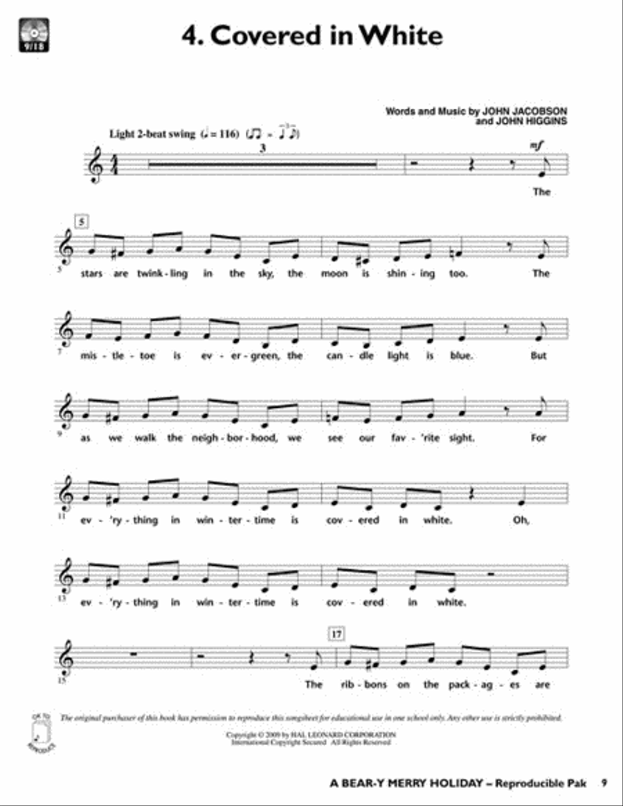 A Bear-y Merry Holiday A Bear-y Merry Holiday Choir scores gallery preview page 5