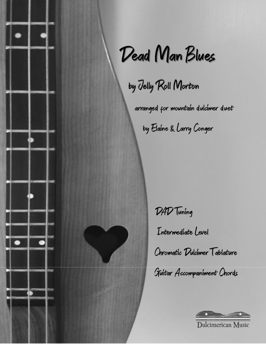 Dead Man Blues Dulcimer scores gallery preview page 1