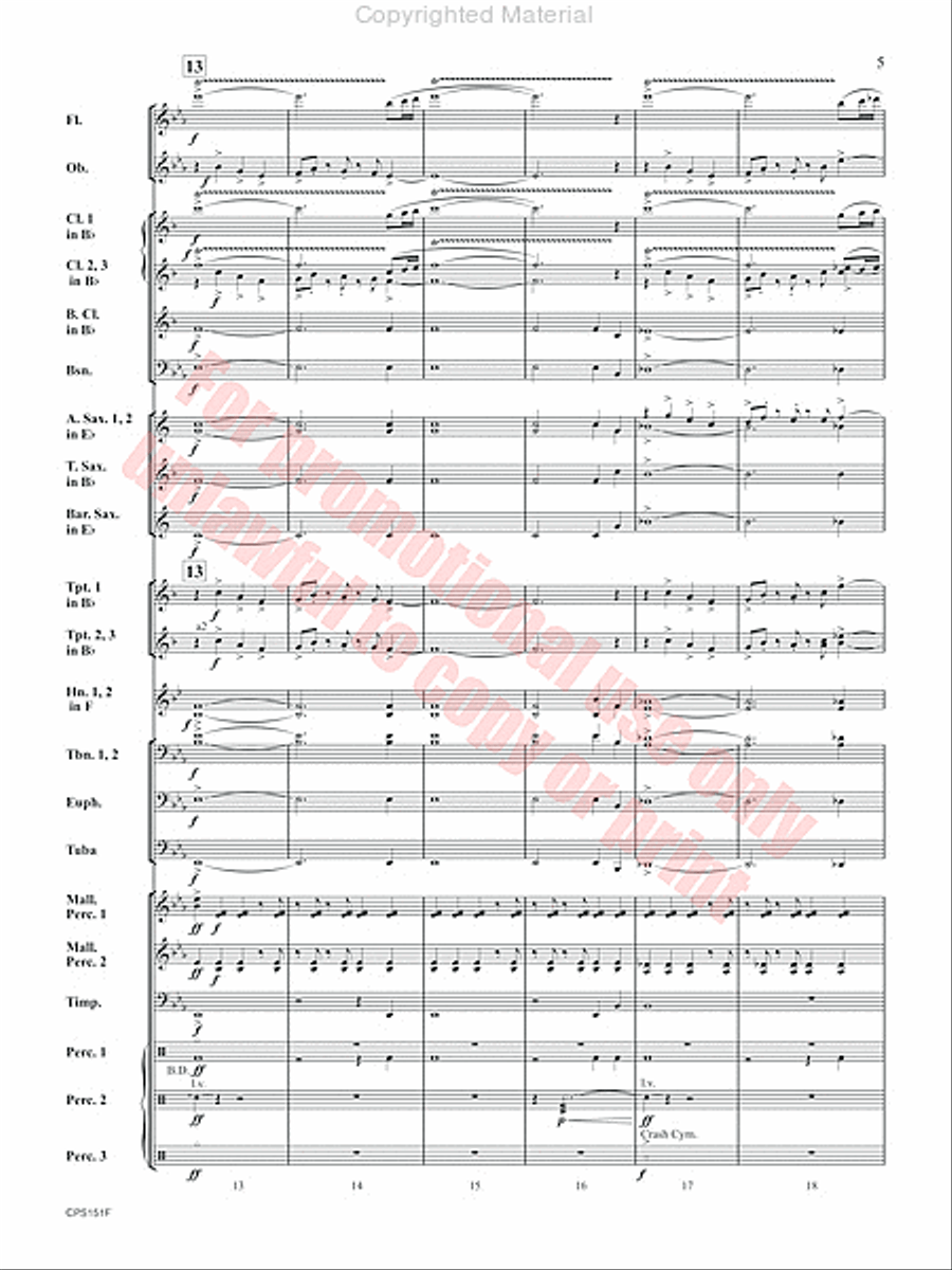 Jumpstart Concert Band scores gallery preview page 6