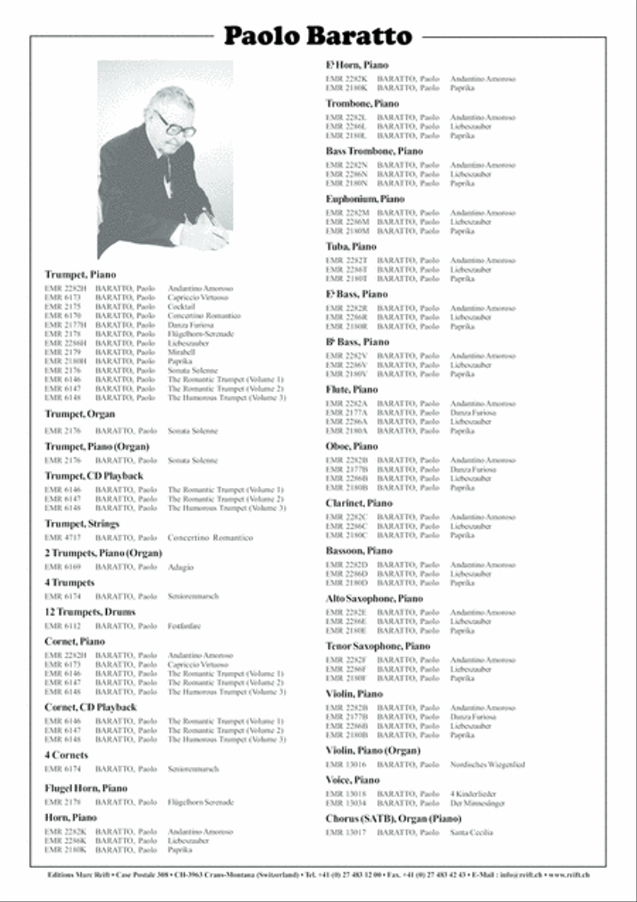 Paprika Euphonium scores gallery preview page 5