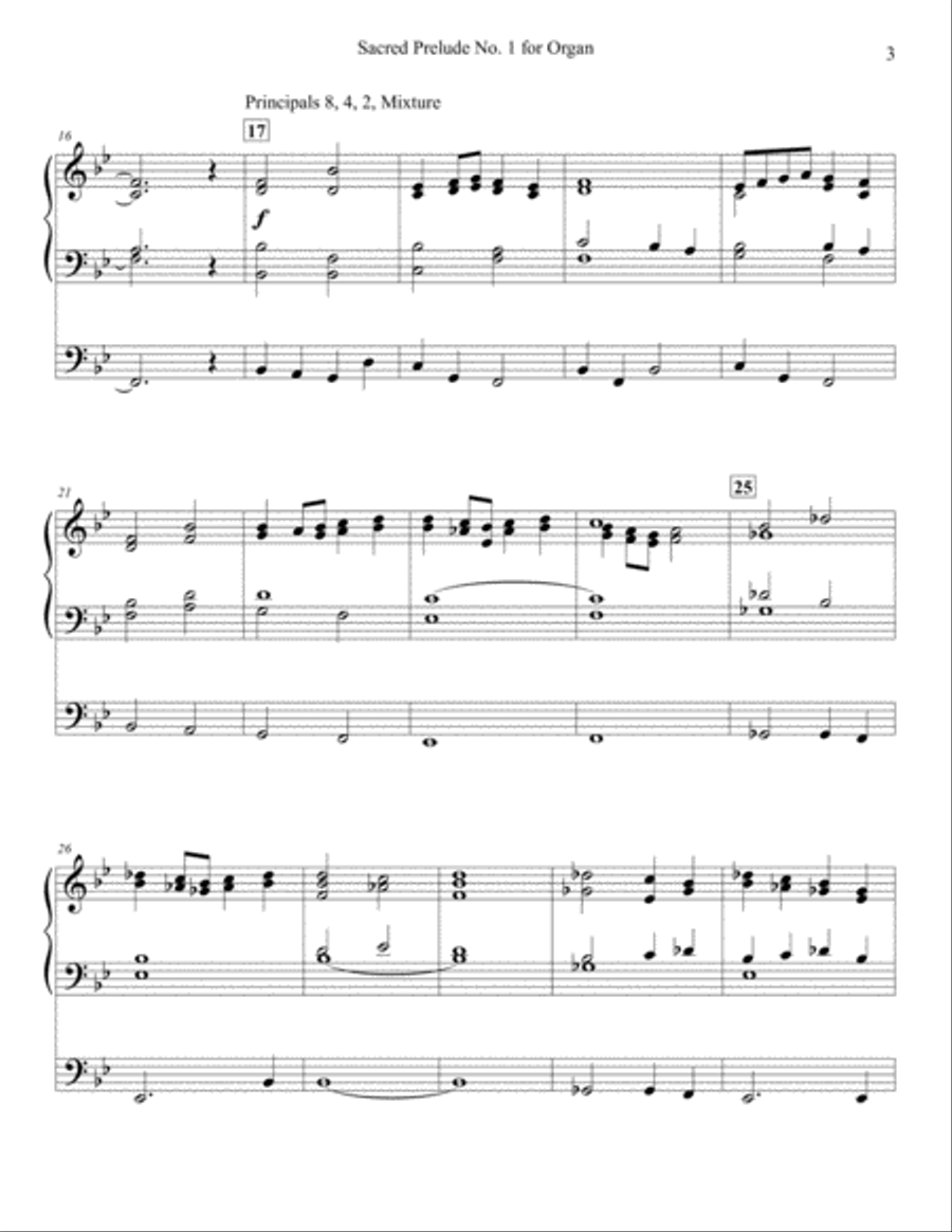 Organ Suite Trilogy 2018 Organ Solo scores gallery preview page 3
