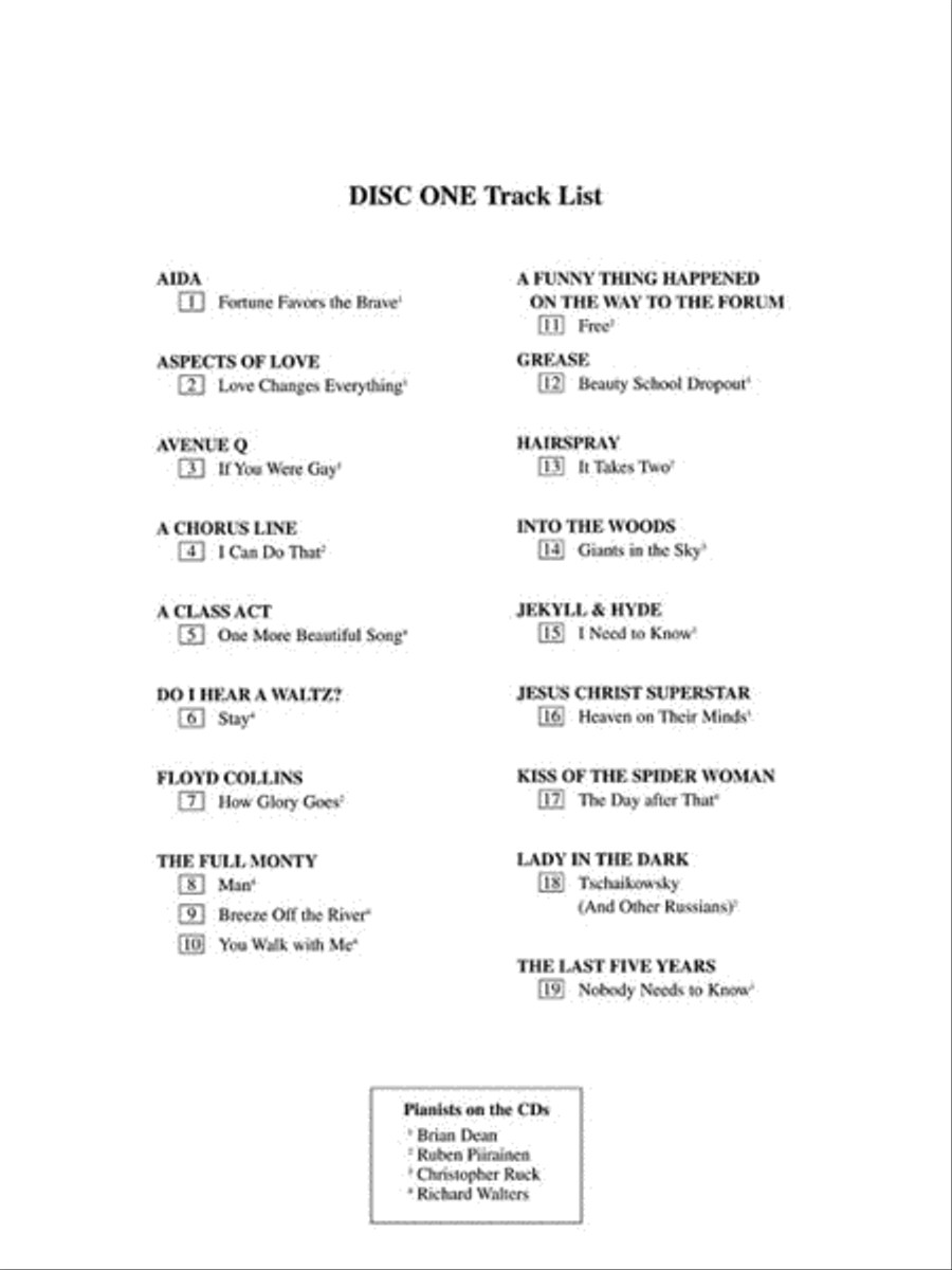 Singer's Musical Theatre Anthology – Volume 4 Tenor Voice scores gallery preview page 2