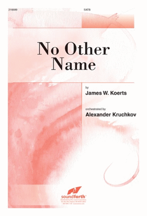 Book cover for No Other Name