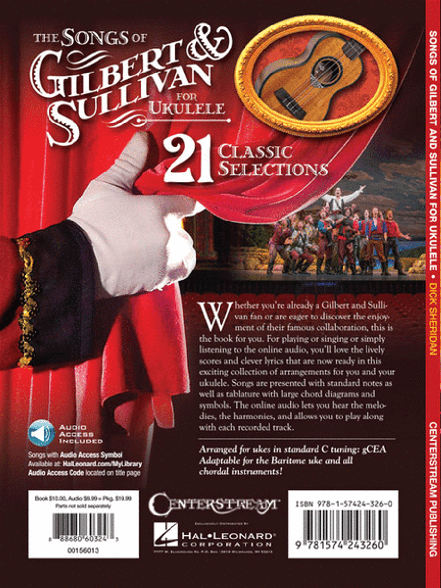 The Songs of Gilbert & Sullivan for Ukulele Ukulele scores gallery preview page 6