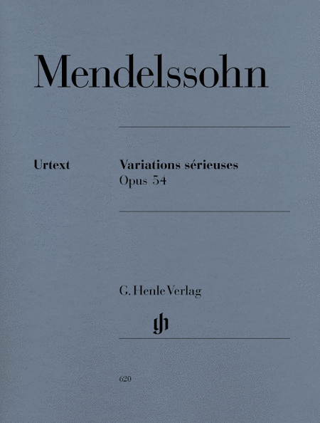Mendelssohn Bartholdy, Felix: Variations serieuses op. 54