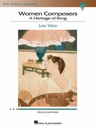 Book cover for Women Composers – A Heritage of Song