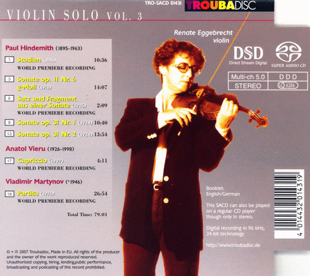Violin Solo, Vol. 3