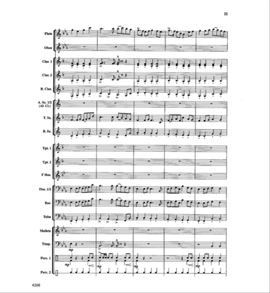 Winchester Chronicles Winchester Chronicles Concert Band scores gallery preview page 10