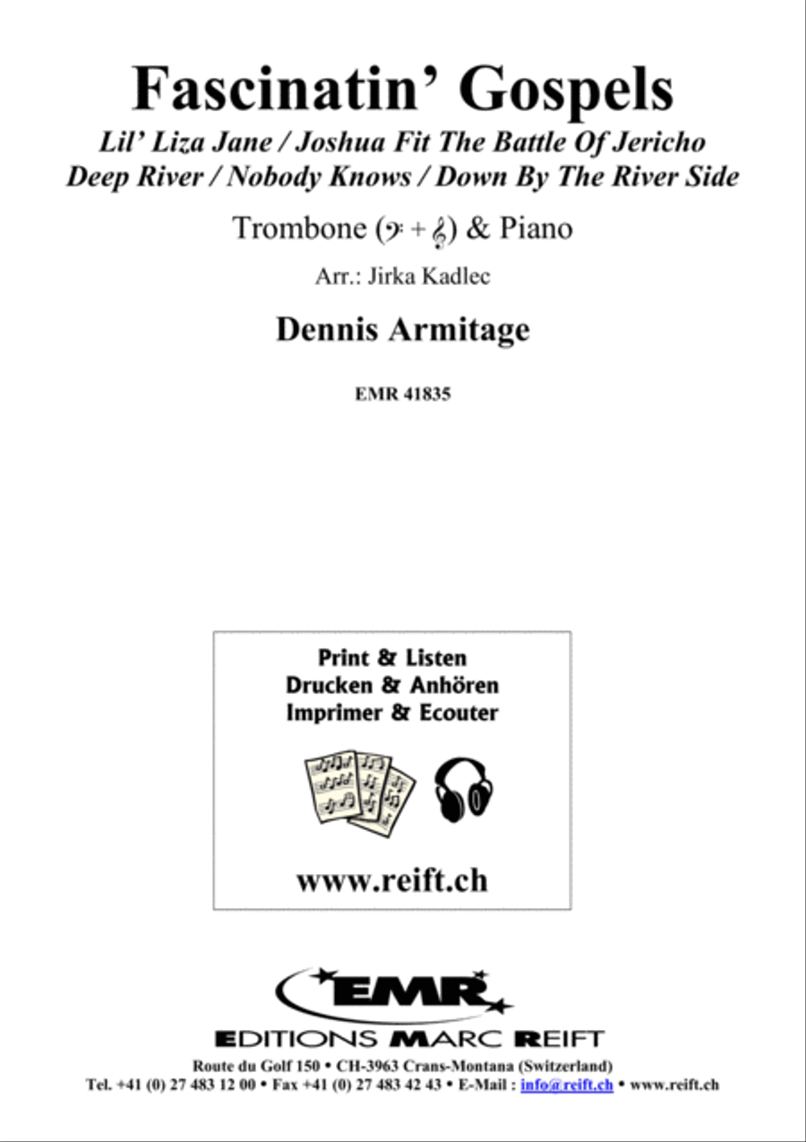 Fascinatin' Gospels Piano Accompaniment scores gallery preview page 1
