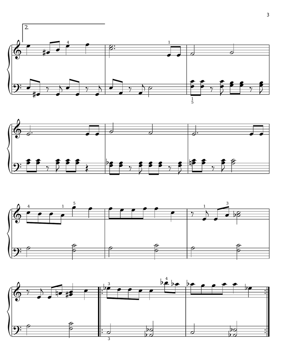 Full Moon (from The Twilight Saga: New Moon) Voice scores gallery preview page 3
