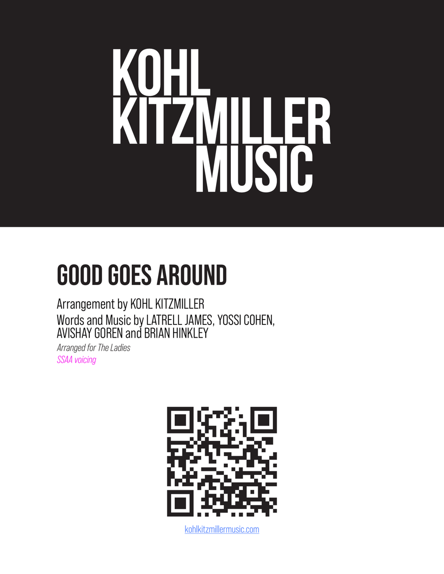 Good Goes Around Cheerios Anthem/mnemonic SSAA scores gallery preview page 1