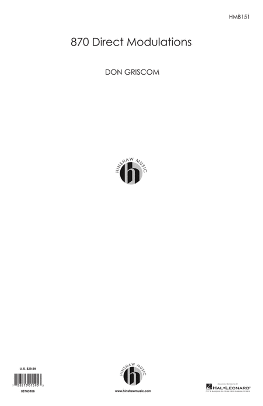 870 Direct Modulations 870 Direct Modulations 3-Part scores gallery preview page 1