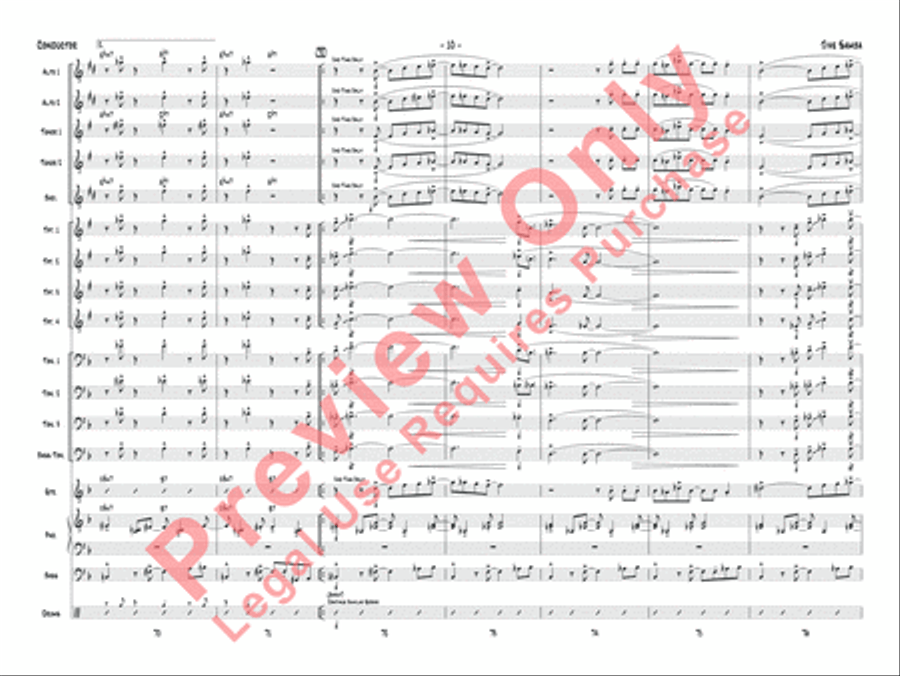 Jive Samba Jazz Ensemble scores gallery preview page 13