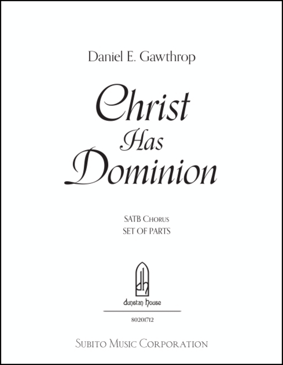Christ Has Dominion