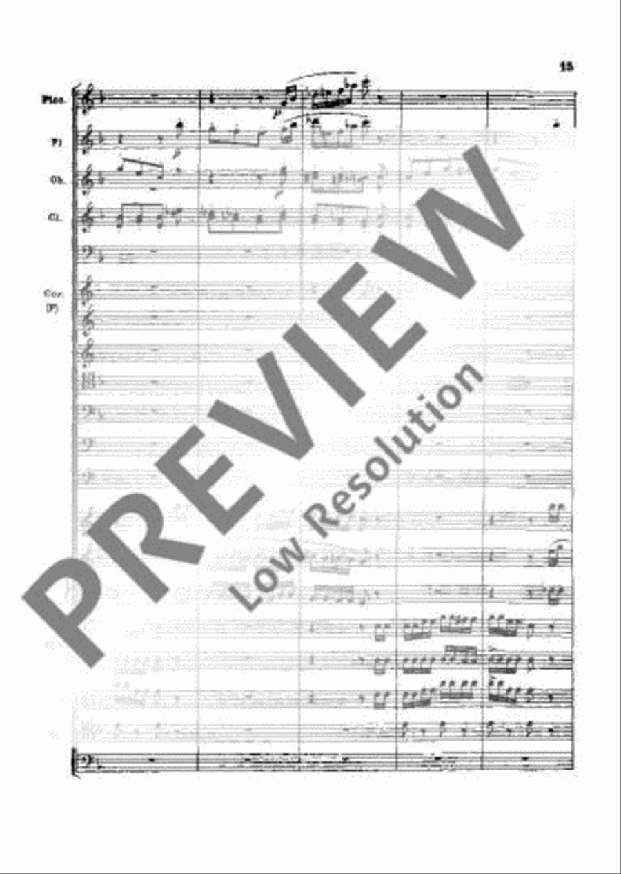 The Merry Wives of Windsor Orchestra scores gallery preview page 18