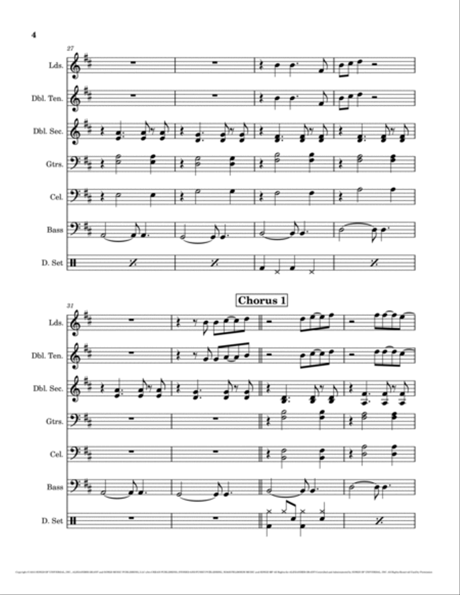 Renegades Renegades Steel Drum Band scores gallery preview page 4
