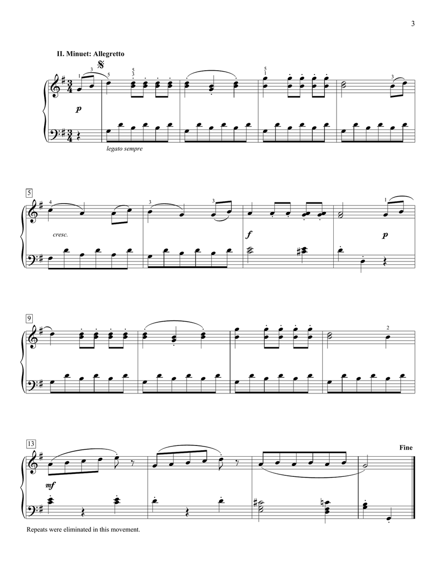 Sonatina In C Major, Op. 39, No. 1 Piano Method scores gallery preview page 3