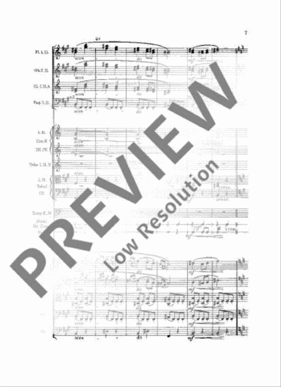 Slavonic Dances Orchestra scores gallery preview page 10