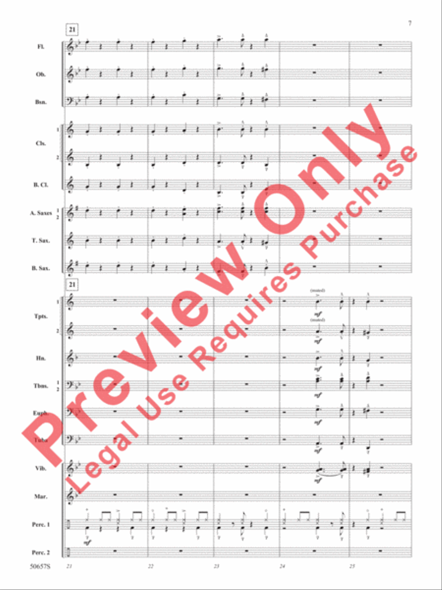 You Better Sleigh! You Better Sleigh! Concert Band scores gallery preview page 8
